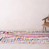Tapis de couloir azilal coloré