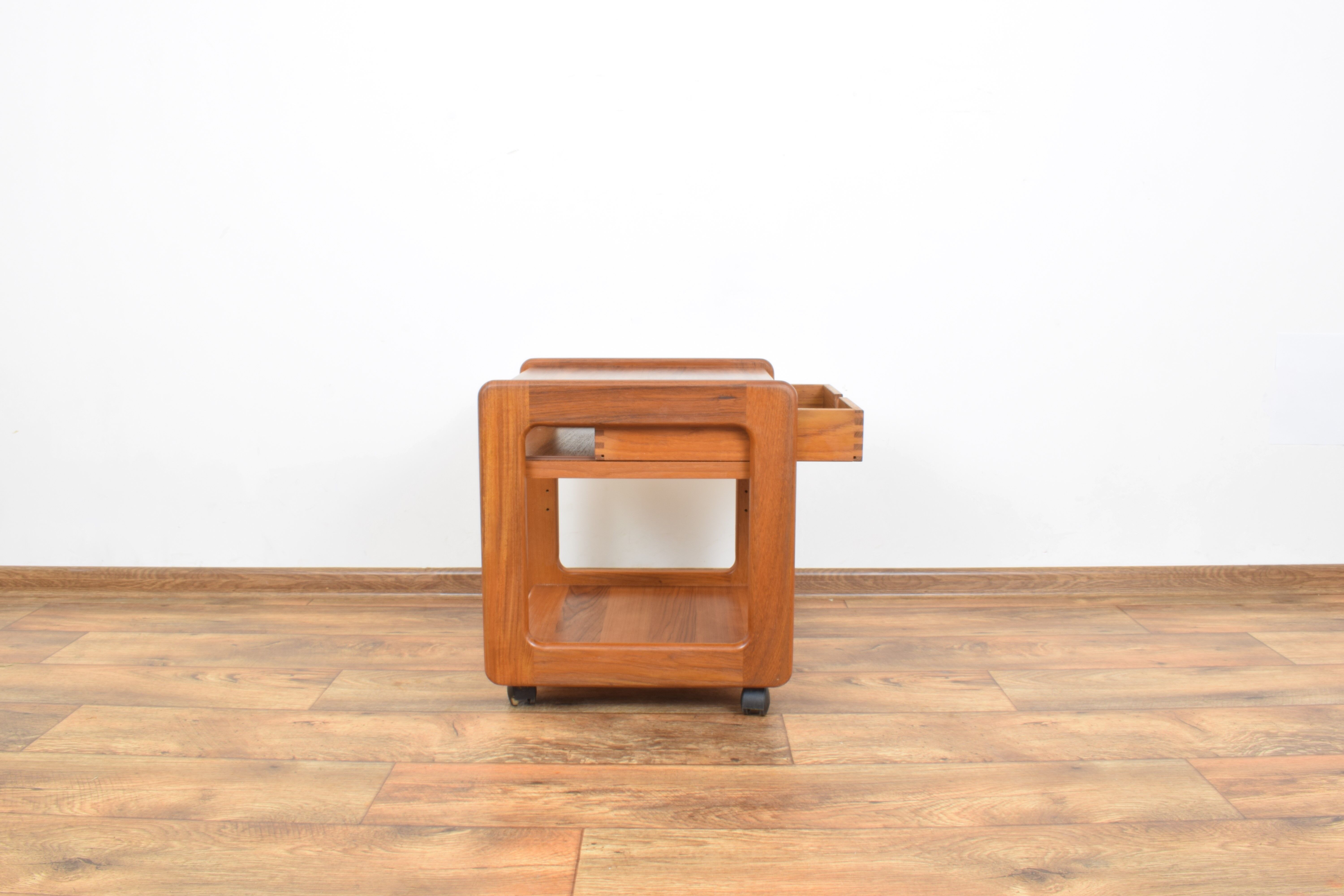 Mid-Century Danish Teak Side Table, 1970s