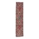 Vintage Natural Turkish Hand-Knotted Pink Runner 80x360