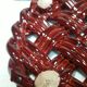 Trifle and 2 bottle coasters, woven ceramic