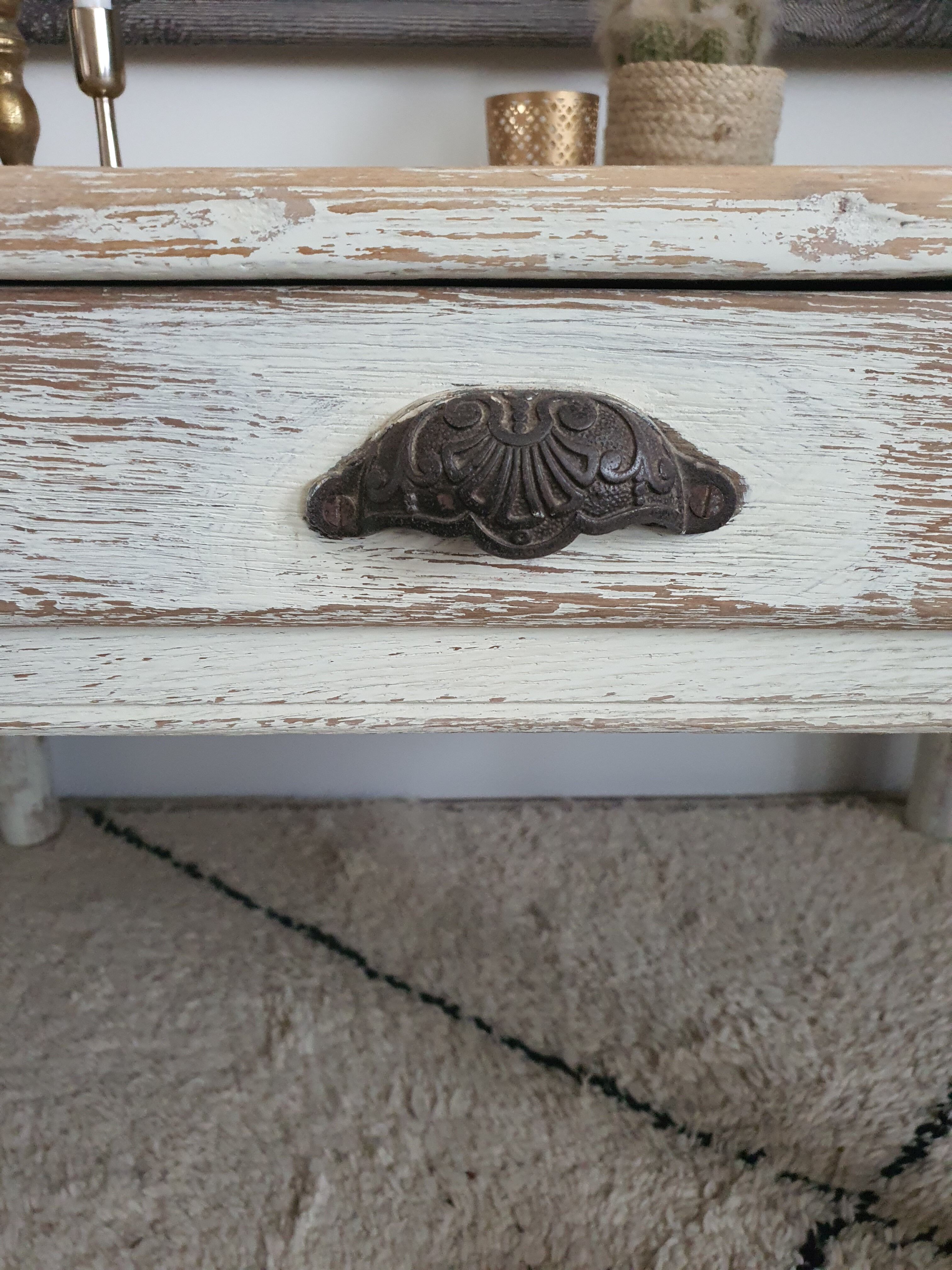 Country style coffee table