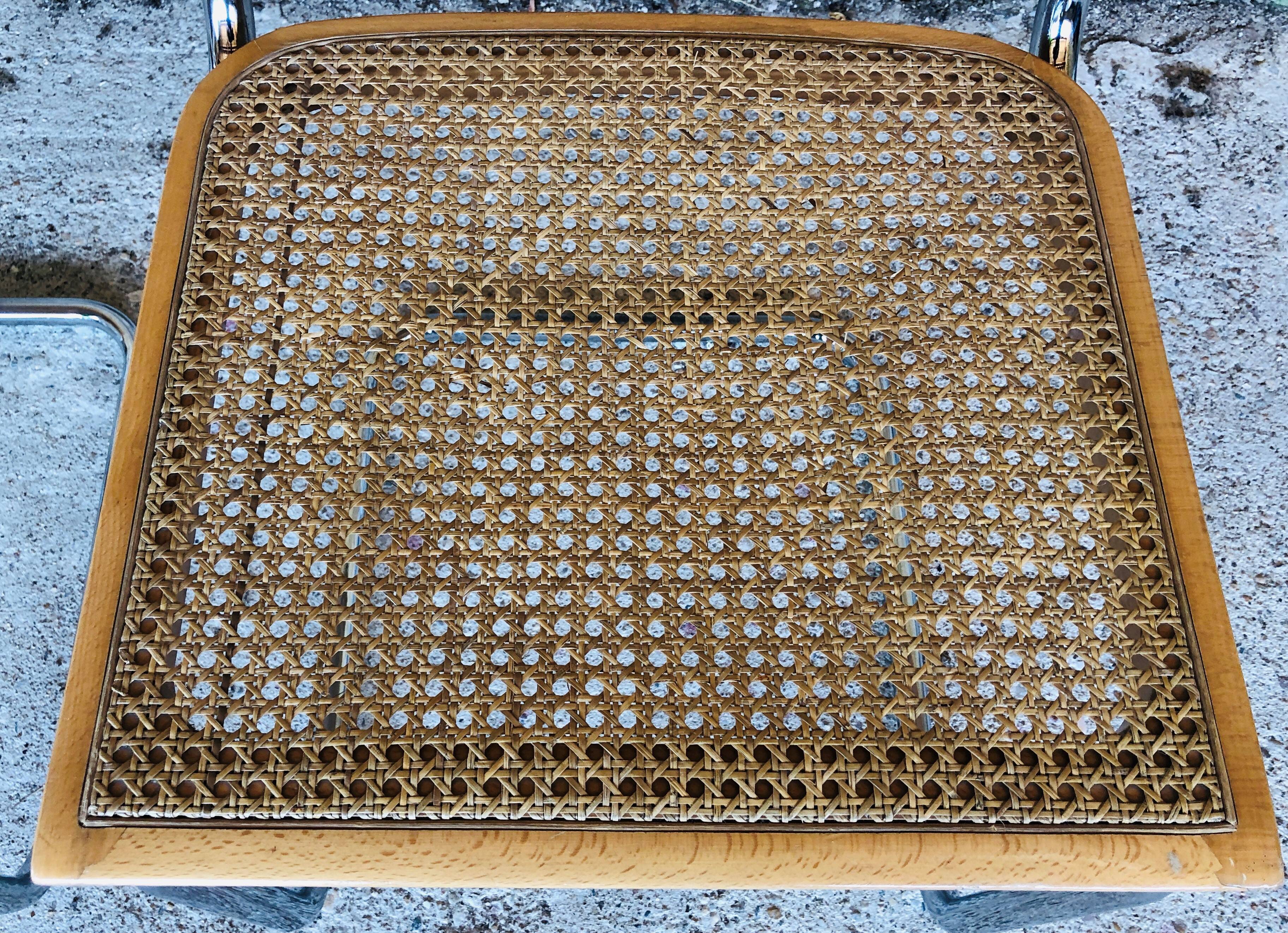 Paire de chaises B32, par Marcel Brauer années 70/80