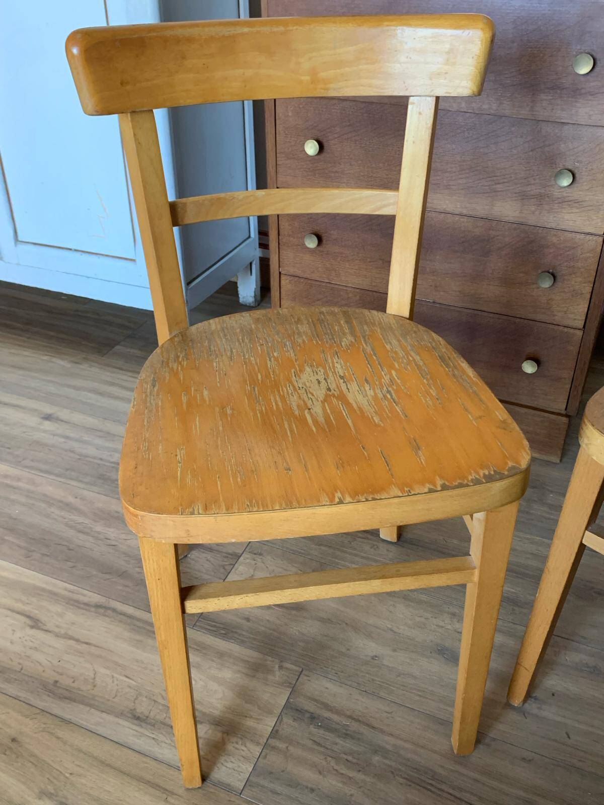 Set of 5 bistro chairs