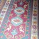Tapis Sinkiang de chine, vintage des années 1980. Travail artisanal