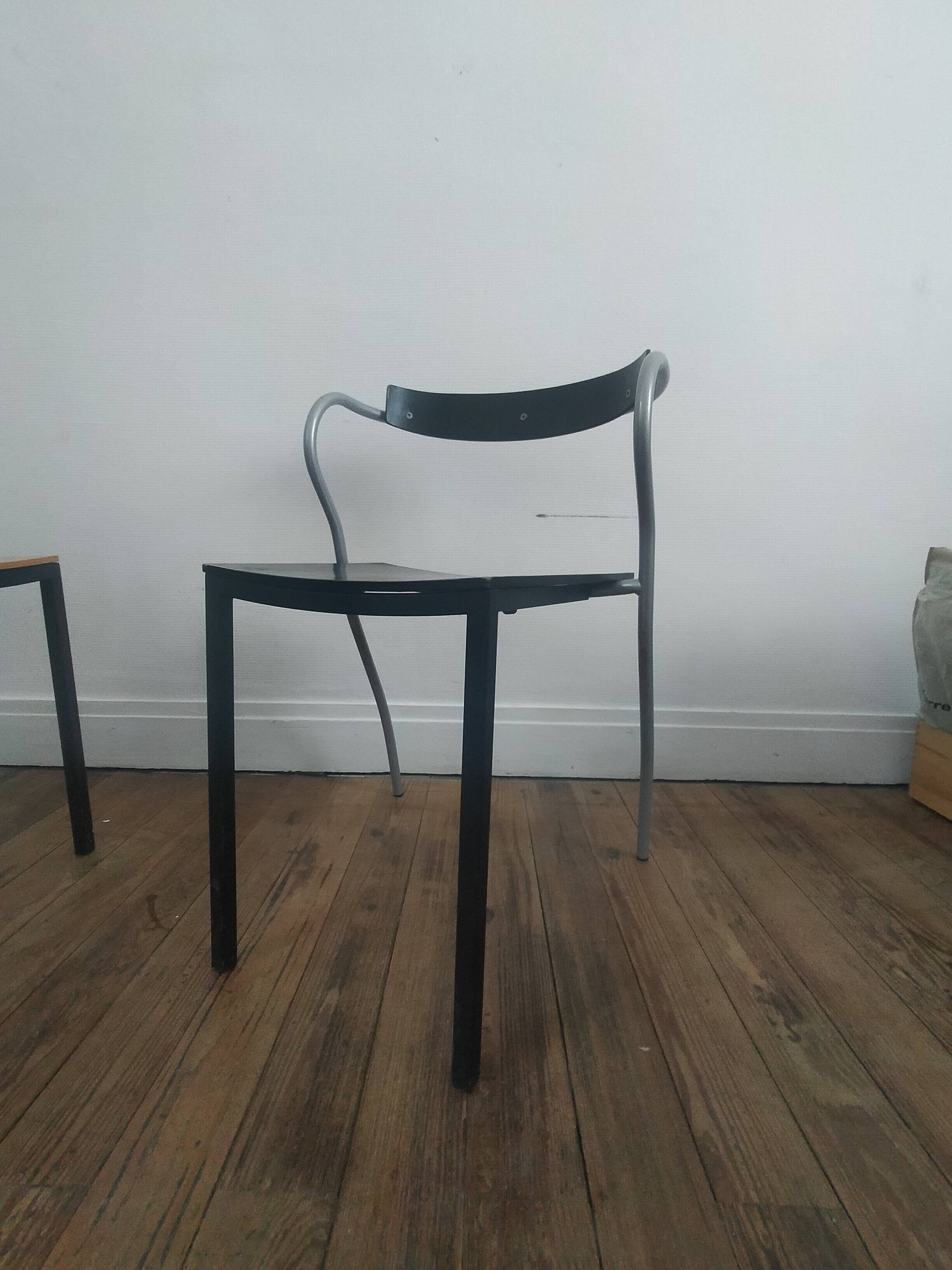4 chairs by Pascal Mourgue
