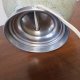 Mappemonde en verre années 50
