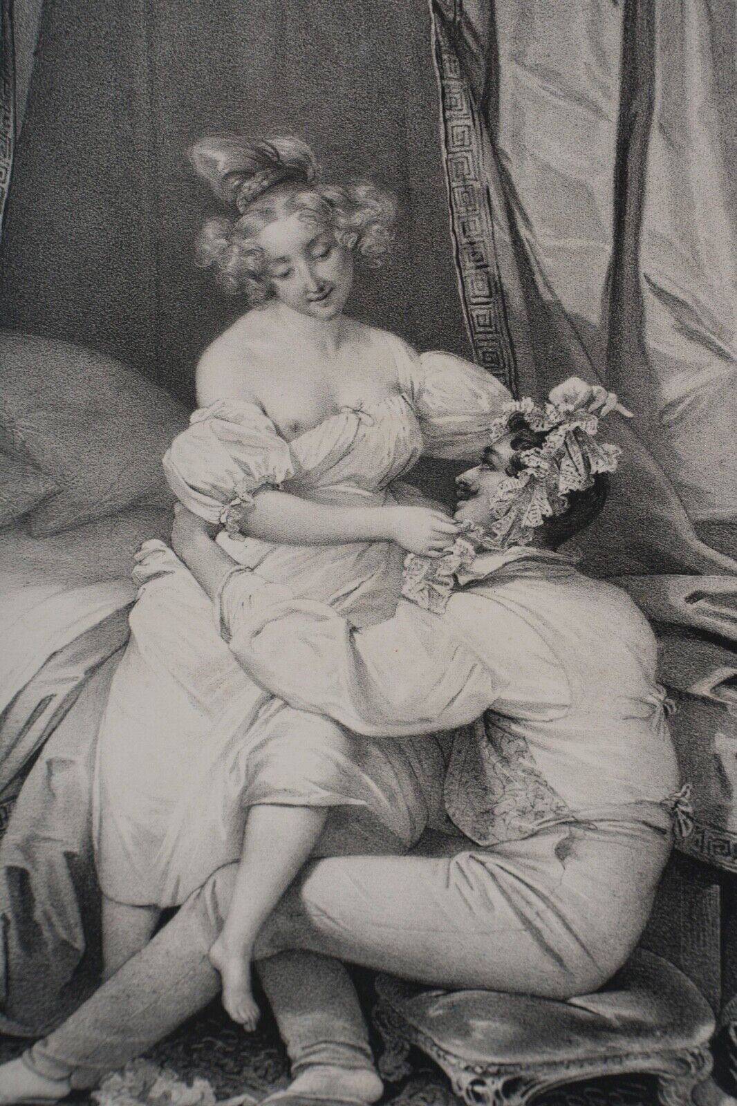 Pair of romantic prints Is he nice like that Maurin Del De Frey