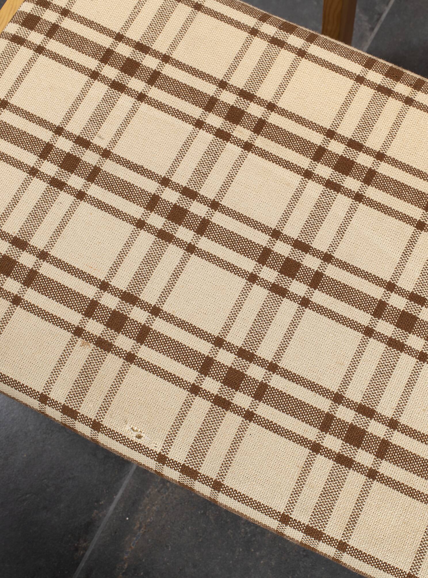 Pair of benches, corner benches, vintage