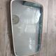 Asymmetrical mirror free-form rearview mirror
