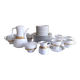 Tapio Wirkkala for Rosenthal Studio-Line “Modulation” porcelain coffee and dessert service, Germany 1970s, 39 pieces