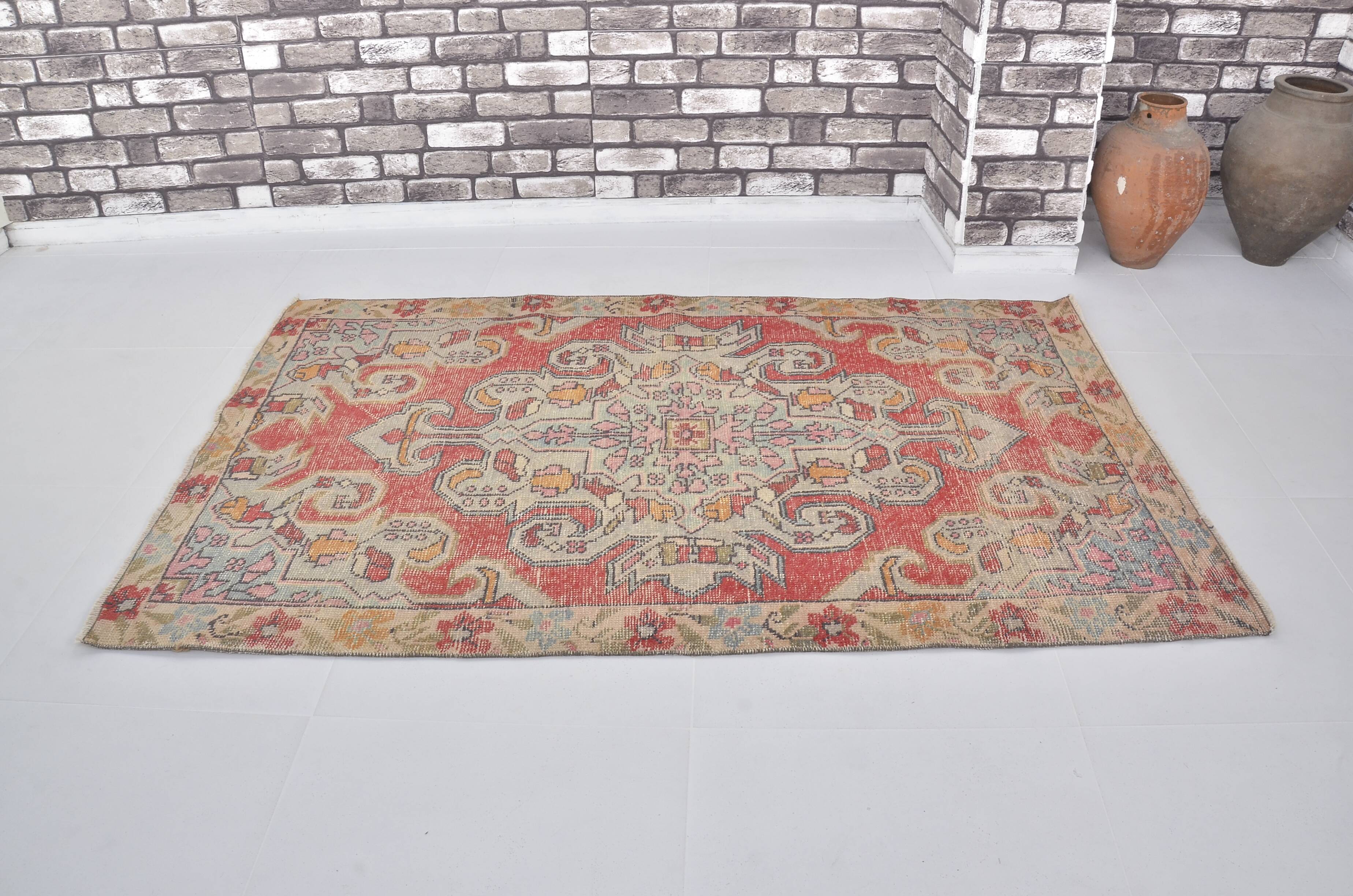 Bohemian Anatolian Turkish Wool Carpet sku 772