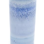 Vase bleu émaillé