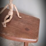 Tripod stool cowbird half round