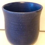 Tasse à thé bleu artisanale