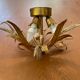 Hollywood Regency style ceiling light with wheat sheaves