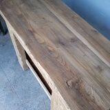 Workbench 119cm old solid wood