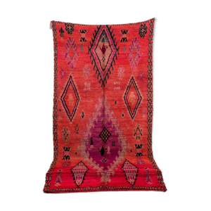 tapis marocain boujad, 176 x 330 cm