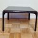 Table basse d'appoint en fibre de verre laquée années 70, 40 cm