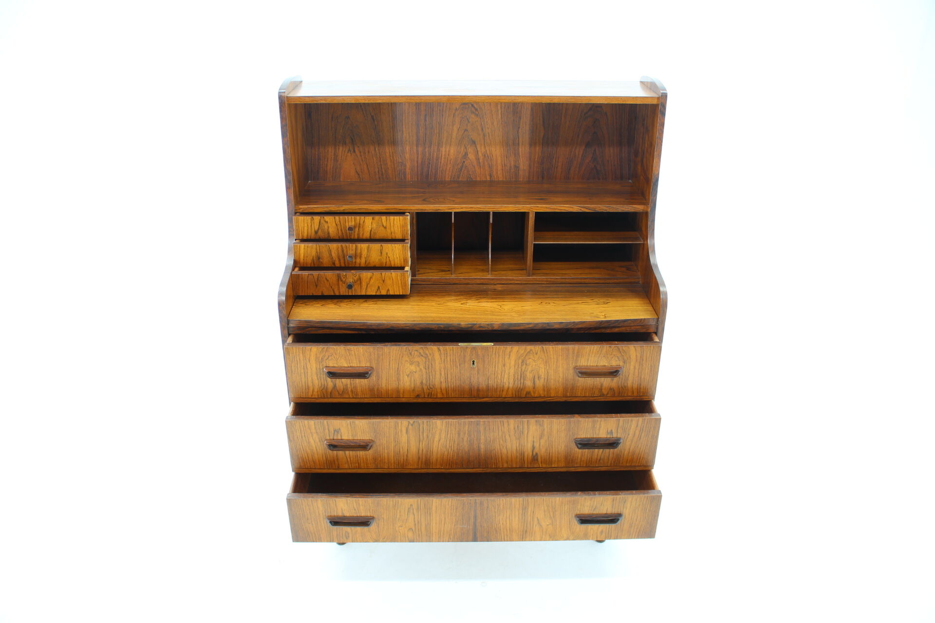 1960s danish palisander writing cabinet