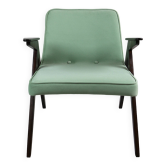 Light Green Bunny Armchair by Józef Chierowski, 1970s