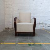 Set of 2 Hungarian Art Deco armchairs