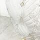 Vintage murano leaf table lamp, 1970s