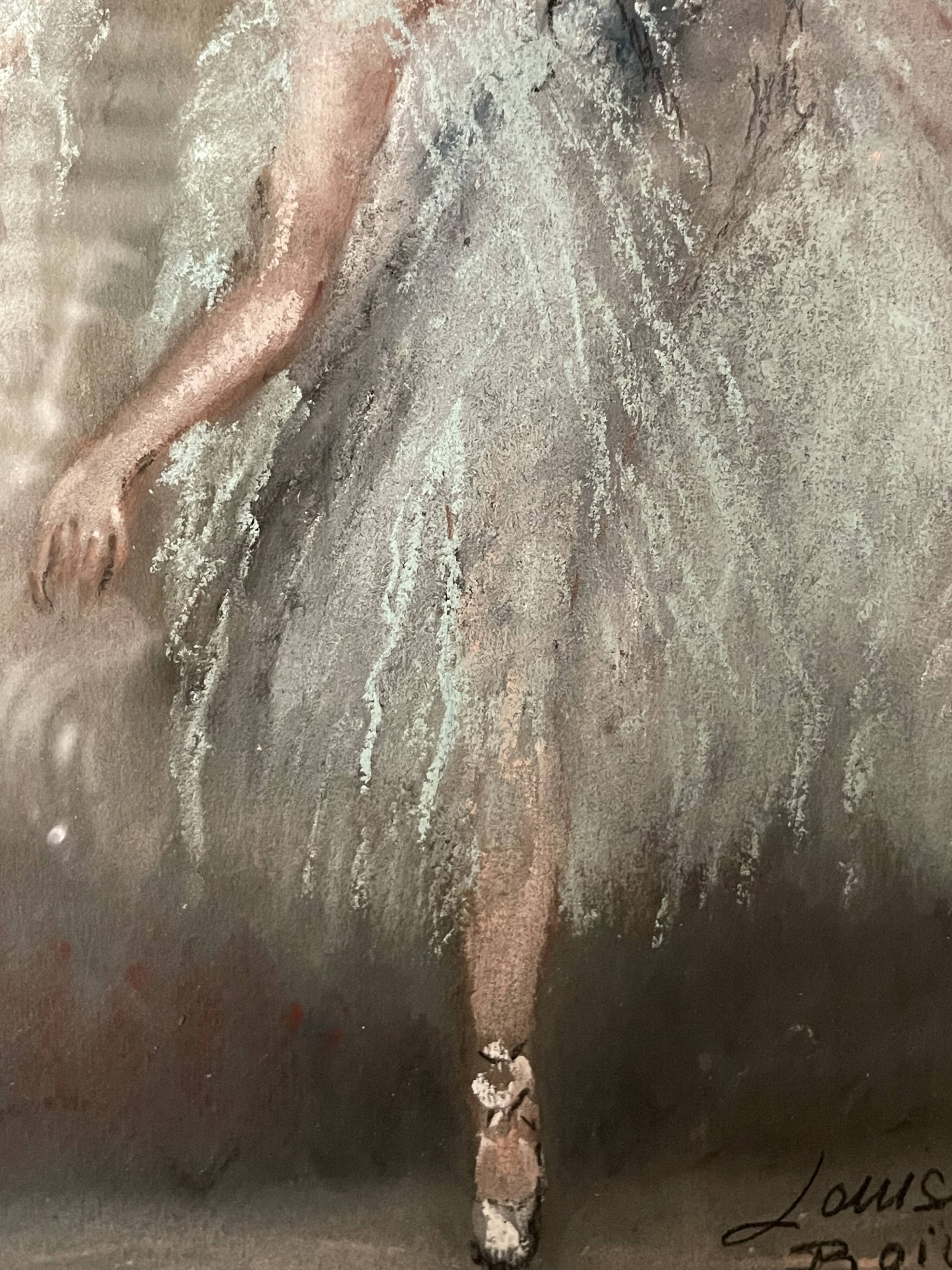 Pastel by Yvette Chauviré, the greatest French prima ballerina of the 20th century