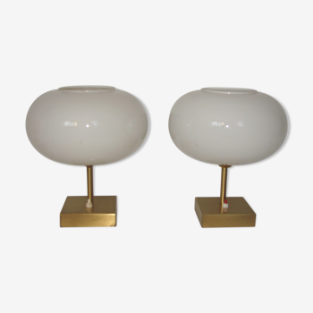 A pair of table lamps, 70s