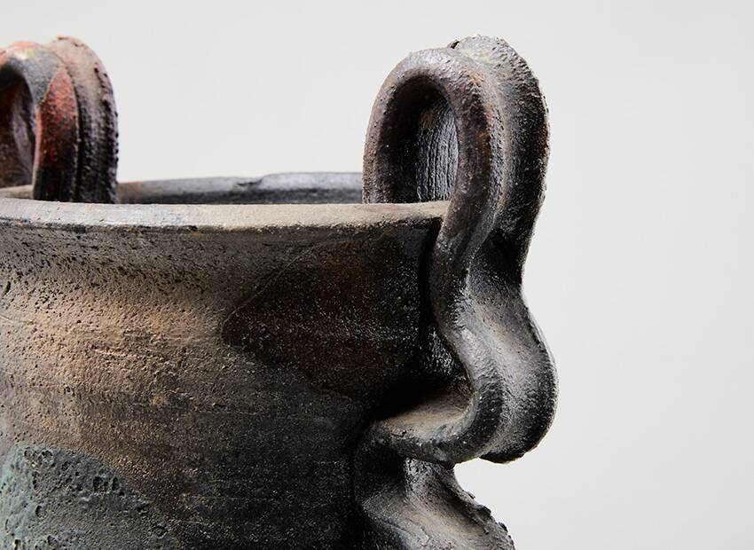 Betty Woodman Unique Vase U.S.A. 1960s