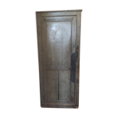 Armoire bois patine verte 1960