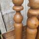 Old vintage wooden bowling game