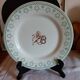 Assiette plate antique terre de fer Cauldon ware