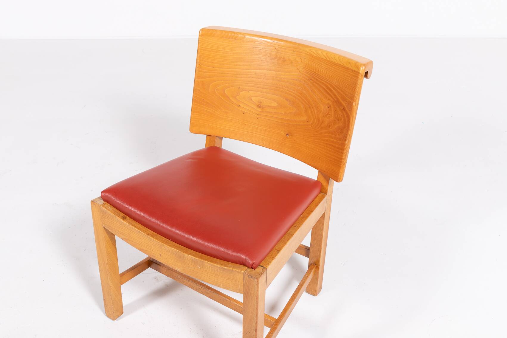 Set of 4 Vintage Architectural Danish chairs