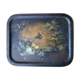 Top size XXL in metal early XXth hand painted