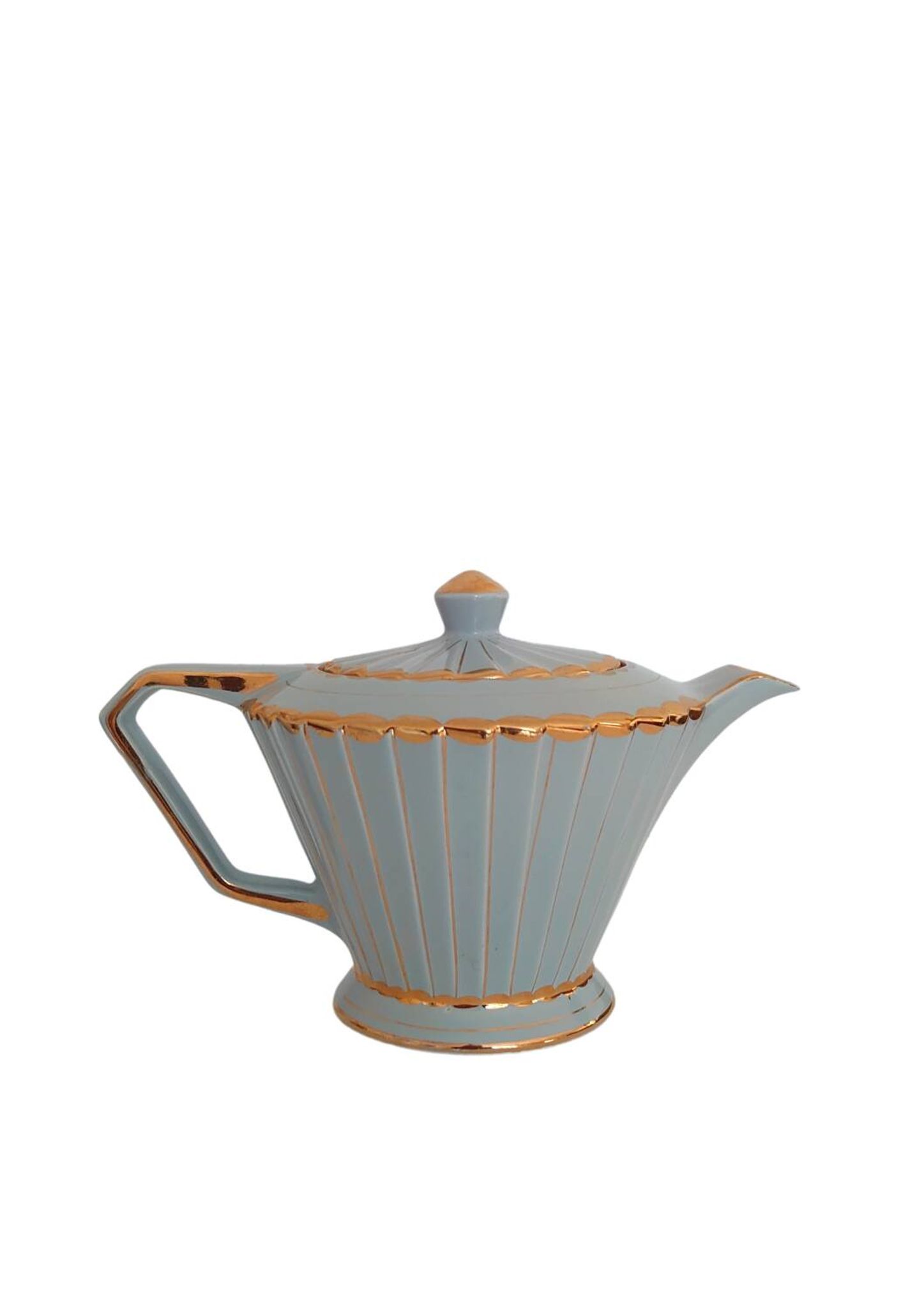 Théière Sadler grise vintage