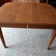 Renovated Art Deco table with 3 extensions.