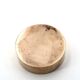 Bronze ashtray by Monique Gerber, flower imprint, 1970s