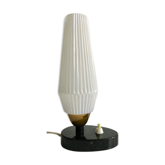Retro marble table lamp