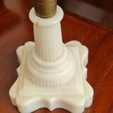 Old kerosene lamp foot albatre