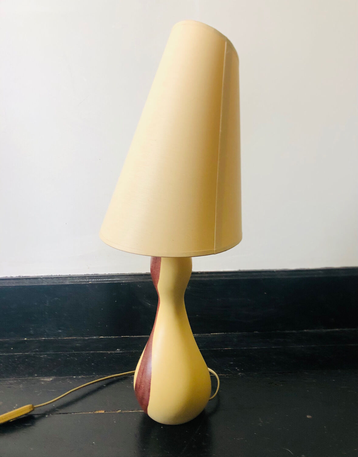 Ceramic lamp by Louis Drimmer, design