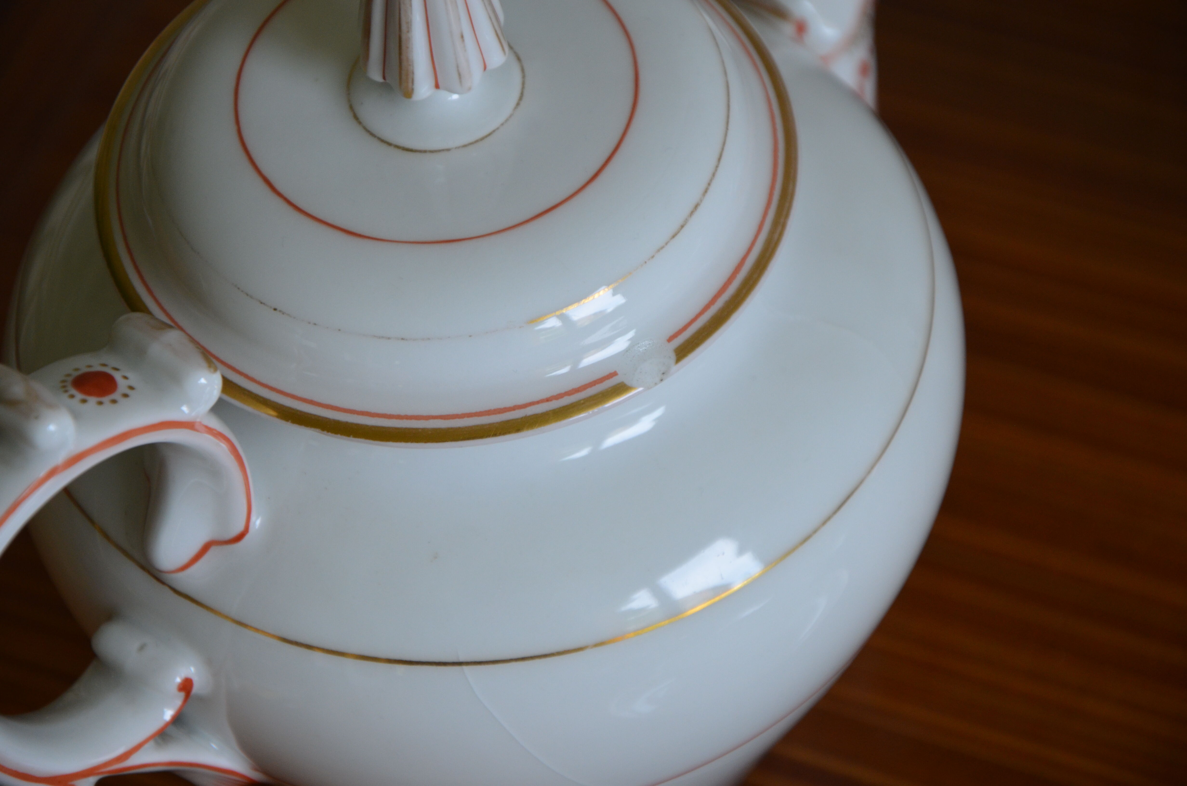 Fine porcelain tea set