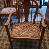 Ensemble fauteuils et chaises art déco