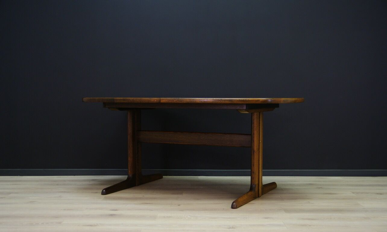 Table Skovby, design danois, vintage