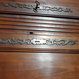 Old cabinet door with framing