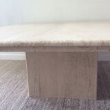 Travertine coffee table from the 70s
