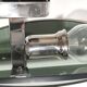 Smoked glass wall sconce. Italy, 1970s.
