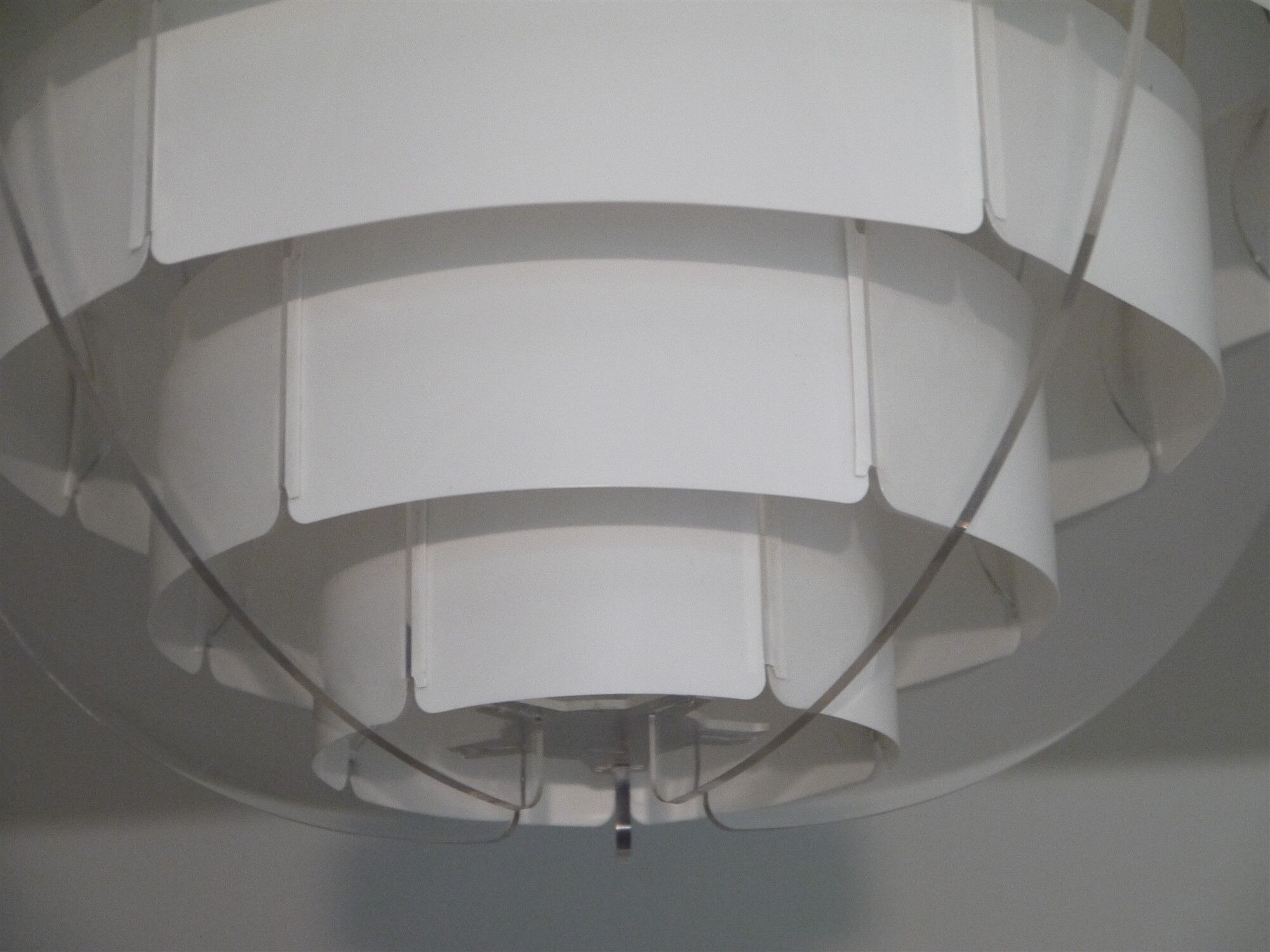 Danish hanging lamp in plexiglas of Brylle and Jacobsen 1970