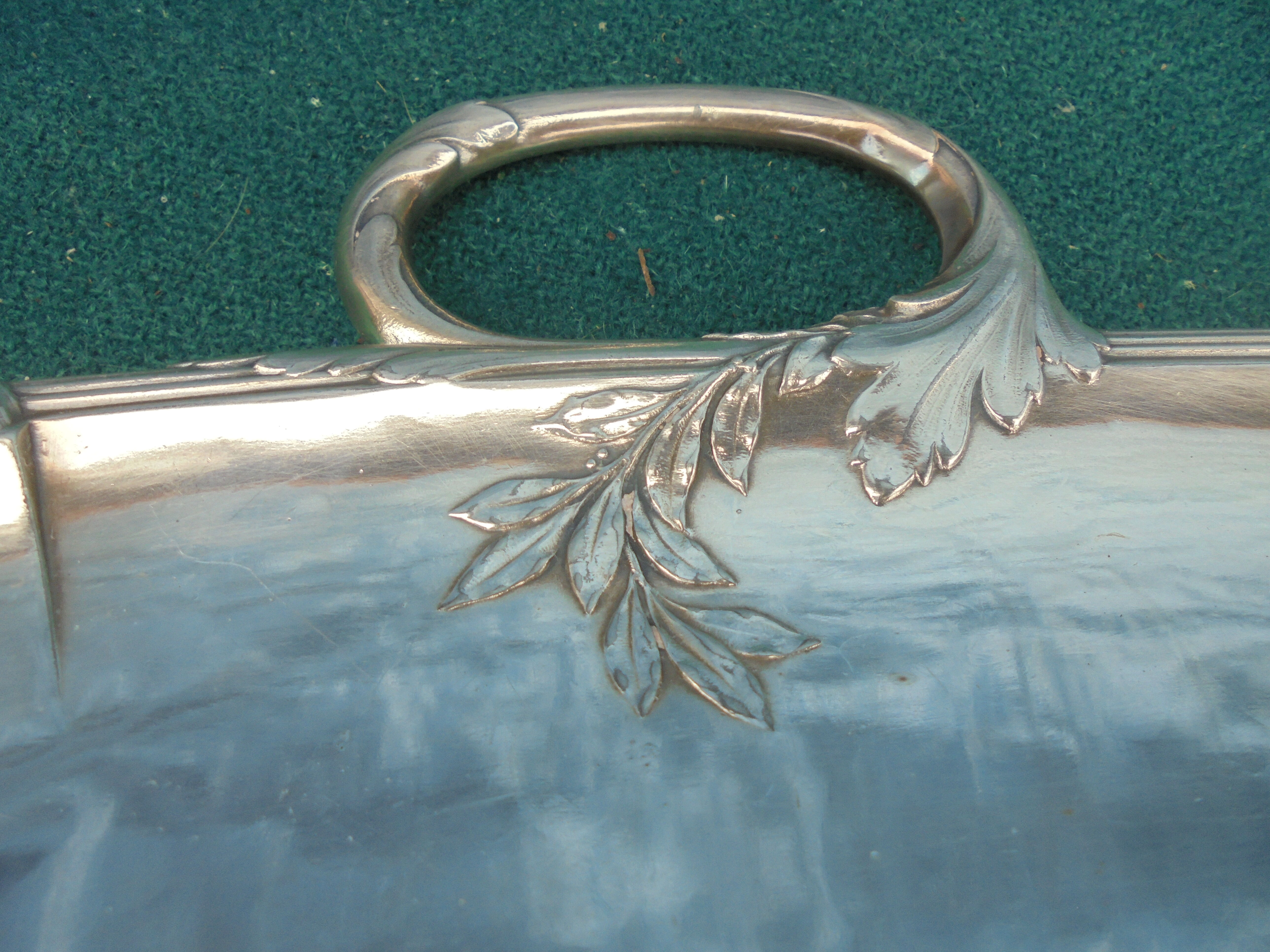 Gallia Christofle crumb tray and shovel