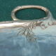 Gallia Christofle crumb tray and shovel