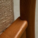 Dyrlund Three-Seater Sofa in Solid Teak